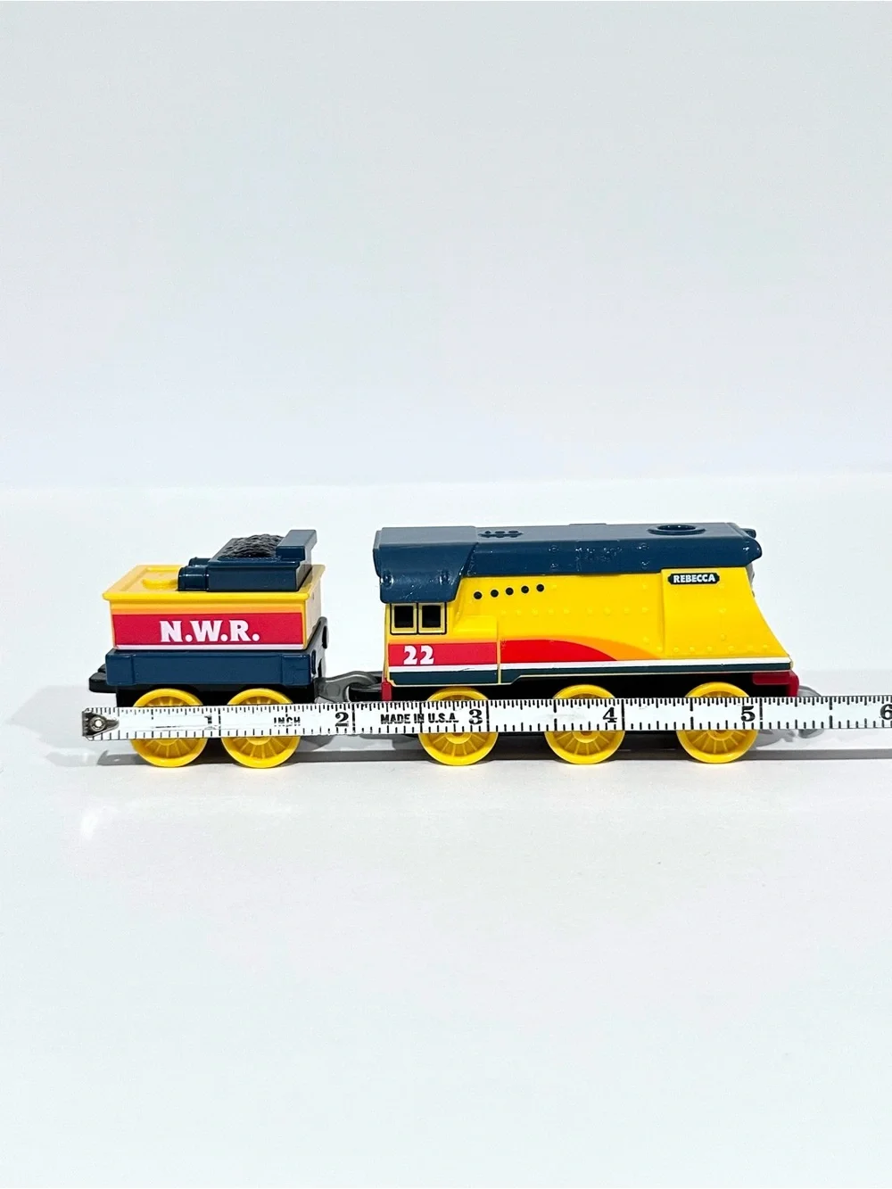 Thomas & Friends Rebecca with Tender TrackMaster Push Along Diecast Train